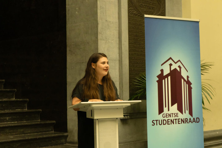 Overdracht voorzitterschap 2018/2019 Gentse Studentenraad