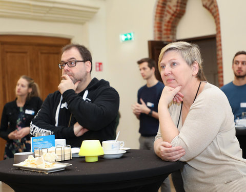 Onthaalontbijt voor nieuwe UGent medewerkers gestart van 18/09/2018 tot 22/11/2018