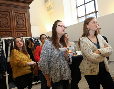 Onthaalontbijt voor nieuwe UGent medewerkers gestart van 18/09/2018 tot 22/11/2018