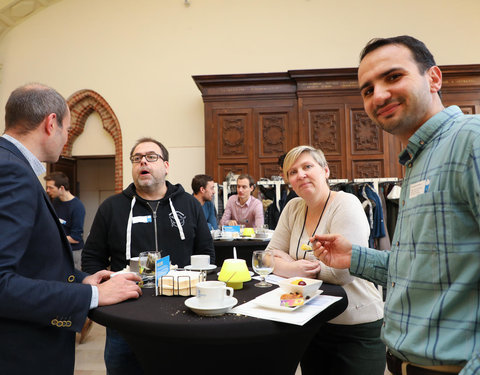 Onthaalontbijt voor nieuwe UGent medewerkers gestart van 18/09/2018 tot 22/11/2018