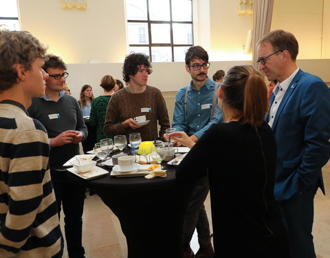 Onthaalontbijt voor nieuwe UGent medewerkers gestart van 18/09/2018 tot 22/11/2018