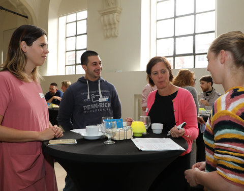 Onthaalontbijt voor nieuwe UGent medewerkers gestart tussen 23/11/2018 en 01/04/2019