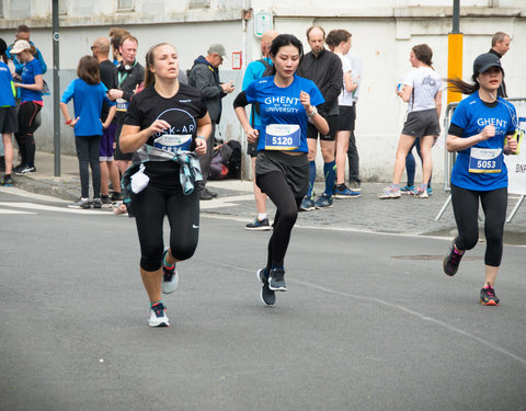 UGent deelname aan stadsloop Gent 2019