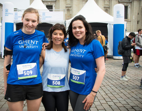 UGent deelname aan stadsloop Gent 2019