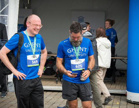 UGent deelname aan stadsloop Gent 2019