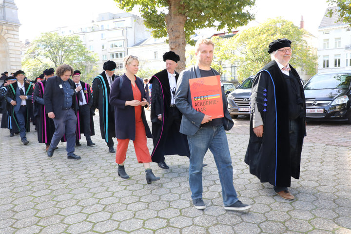 Opening academiejaar 2019/2020, van oud justitiepaleis naar aula