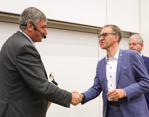 Openingscollege Politicologie met Vlaams minister-president Jan Jambon