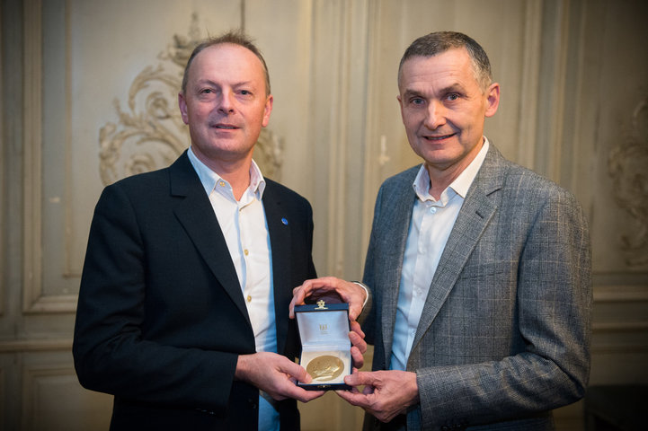 Uitreiking 13e Gouden Medaille Gustave Magnel