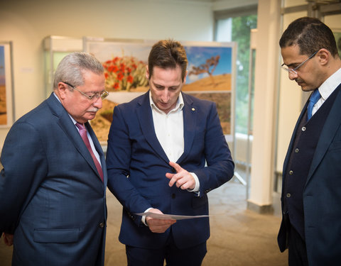Bezoek ambassadeur van Jemen aan de Plantentuin