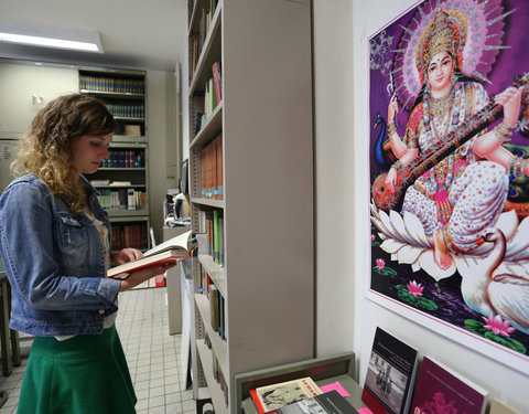 Sfeerbeelden vakgroep Talen en Culturen van Zuid- en Oost-Azië (faculteit Letteren en Wijsbegeerte)