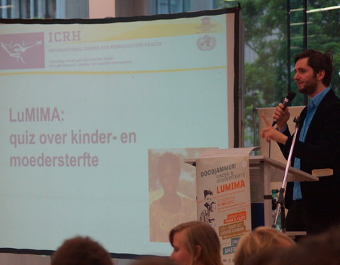 'LuMIMA', onder het motto 'DOODJAMMER! Kinder- en moedersterfte': sensibilisatieactie rond het terugdringen van kindersterfte en