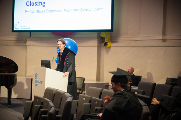 Proclamatie Master of Science in Global Health 