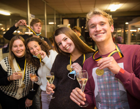 Infoavond 'Topsport en Studie' met uitreiking prijs Benny Vansteelant en huldiging UGent olympiërs 2021