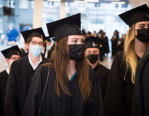 Proclamatie 2021 faculteit Economie en Bedrijfskunde, 9u30