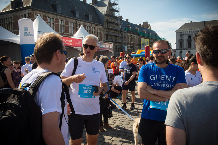 UGent deelname aan stadsloop Gent 2022