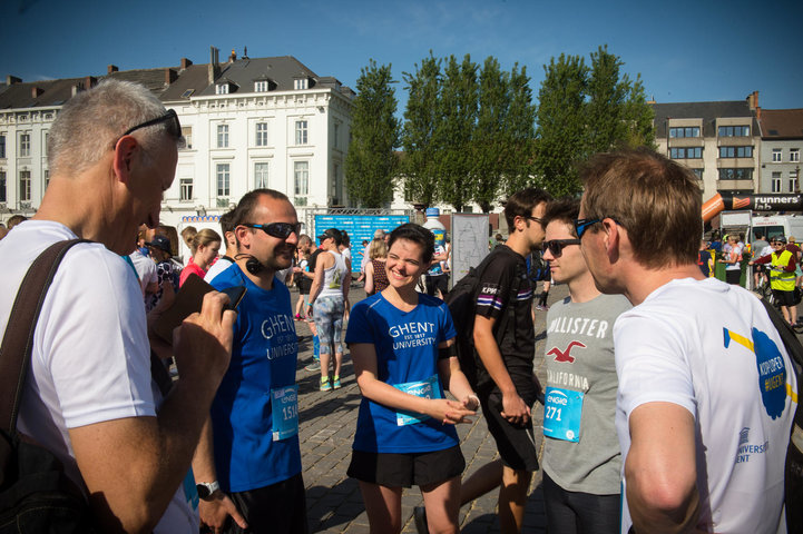 UGent deelname aan stadsloop Gent 2022