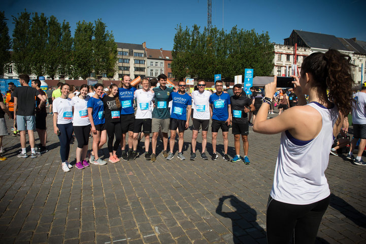 UGent deelname aan stadsloop Gent 2022