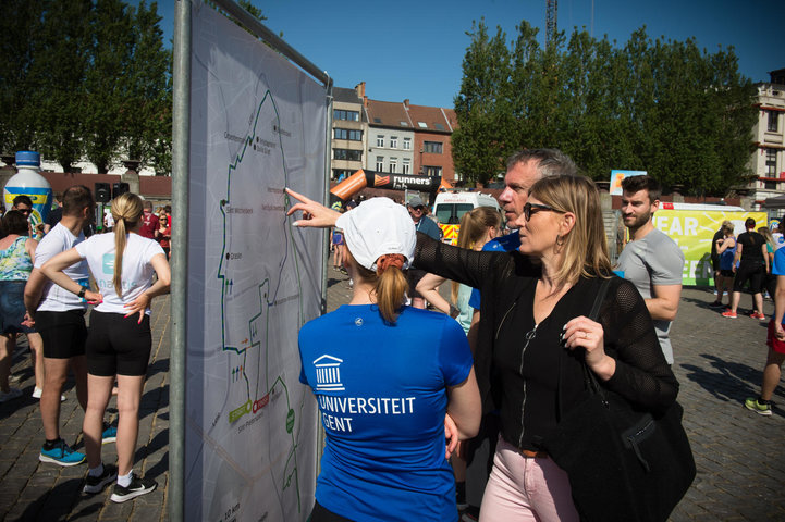 UGent deelname aan stadsloop Gent 2022