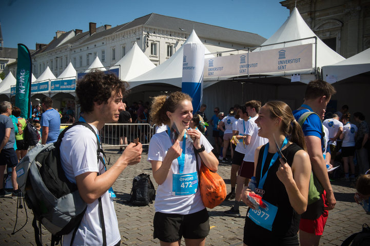 UGent deelname aan stadsloop Gent 2022