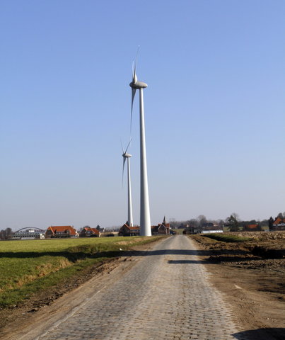 Officiële inhuldiging windmolenpark UGent en SPE-Luminus te Melle-14145