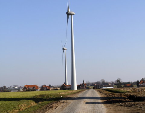 Officiële inhuldiging windmolenpark UGent en SPE-Luminus te Melle-14145