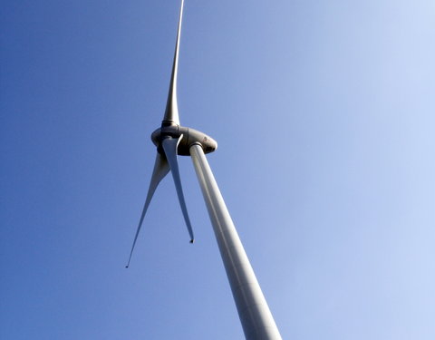 Officiële inhuldiging windmolenpark UGent en SPE-Luminus te Melle