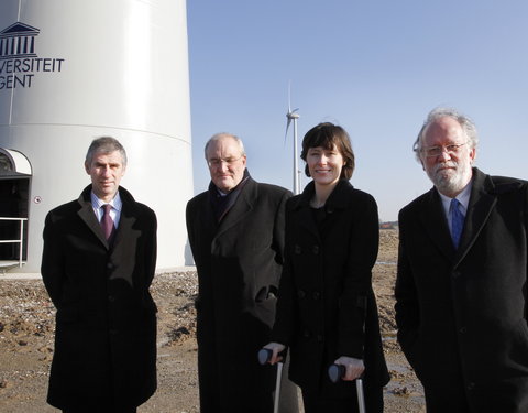 Officiële inhuldiging windmolenpark UGent en SPE-Luminus te Melle-14161