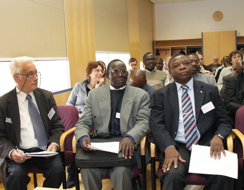 Meeting met vertegenwoordigers van de  universiteit van Burundi en drie Congolese universiteiten in de faculteit Bio-ingenieursw