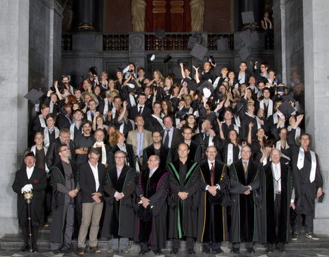 Proclamatie 2009/2010 faculteit Politieke en Sociale Wetenschappen-16381