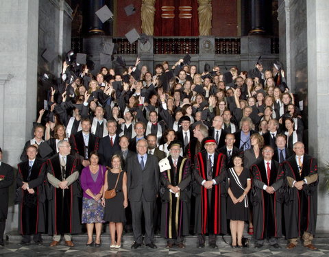 Proclamatie 2009/2010 van de faculteit Rechtsgeleerdheid-16554