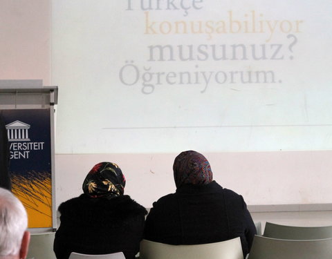 Inauguratie van de cursussen Turks