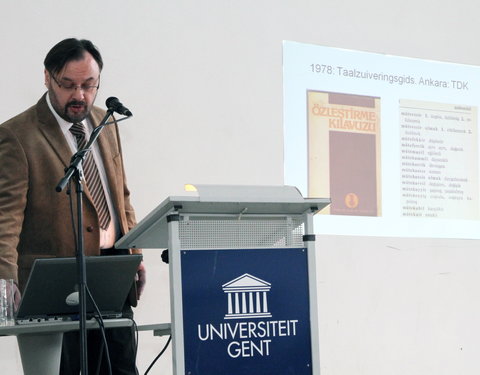 Inauguratie van de cursussen Turks gegeven door het Universitair Centrum voor Talenonderwijs (UCT) van de UGent in samenwerking 