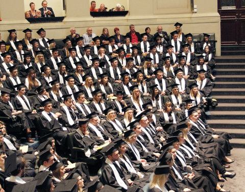 Proclamatie 2011/2012 faculteit Rechtsgeleerdheid