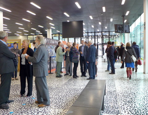 Opening tentoonstelling ' Brainstormen in Brussel, 100 jaar Solvayraden voor Fysica'-20067