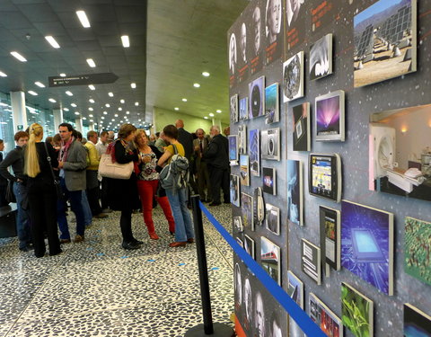 Opening tentoonstelling ' Brainstormen in Brussel, 100 jaar Solvayraden voor Fysica'-20087