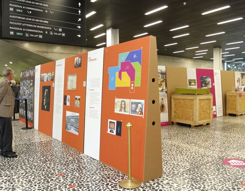 Opening tentoonstelling ' Brainstormen in Brussel, 100 jaar Solvayraden voor Fysica'-20089