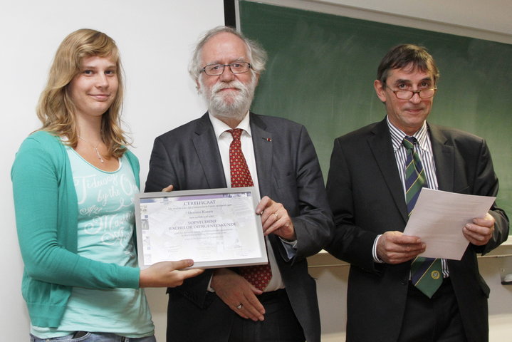 Uitreiking certificaten topstudenten bachelor Diergeneeskunde-20564