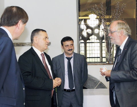 Bezoek van de rector van de 'Polytechnic University of Tirana'-20868