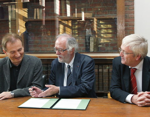 Ondertekening Memorandum of Understanding tussen UGent en de Universiteit van Novi Sad (Servië)-20932