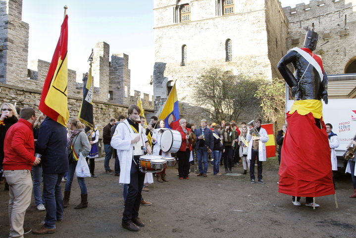 Gravensteenfeesten: ludieke bezetting van het Gravensteen, jaarlijkse herdenking van het eerste studentenbeleg in november 1949 