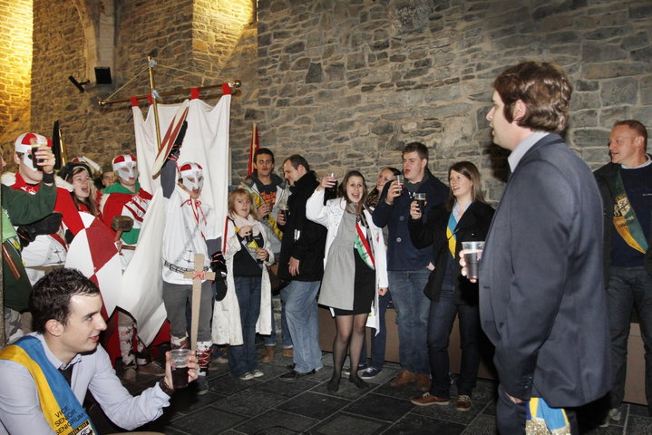 Gravensteenfeesten: ludieke bezetting van het Gravensteen, jaarlijkse herdenking van het eerste studentenbeleg in november 1949 