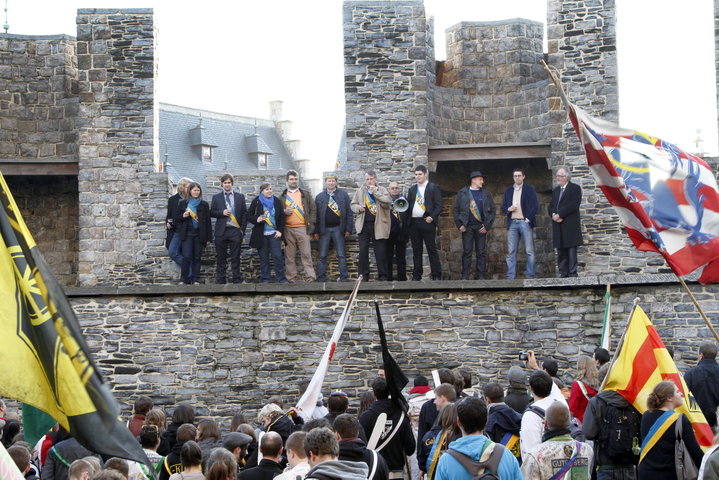 Gravensteenfeesten: ludieke bezetting van het Gravensteen, jaarlijkse herdenking van het eerste studentenbeleg in november 1949 