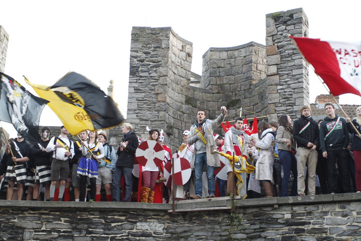 Gravensteenfeesten: ludieke bezetting van het Gravensteen, jaarlijkse herdenking van het eerste studentenbeleg in november 1949 