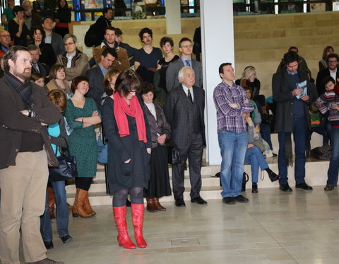 Opening tentoonstelling 'Marine Art, Zeewetenschap zet zeil naar de kunstenwereld', een samenwerking tussen UGent, de Academie v