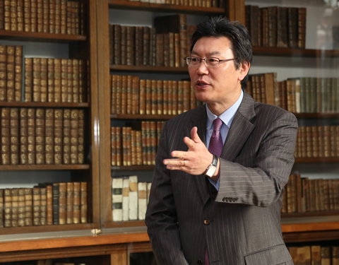 Bezoek Zuid-Koreaanse ambassadeur