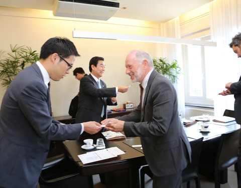 Bezoek van Hanyang University (Korea), n.a.v. samenwerkingsakkoord over joint master programma’s-29104