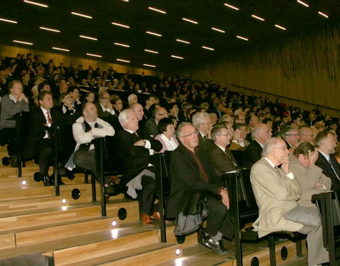 Officiële opening van het Universiteitsforum (Ufo) in de Sint-Pietersnieuwstraat-30454