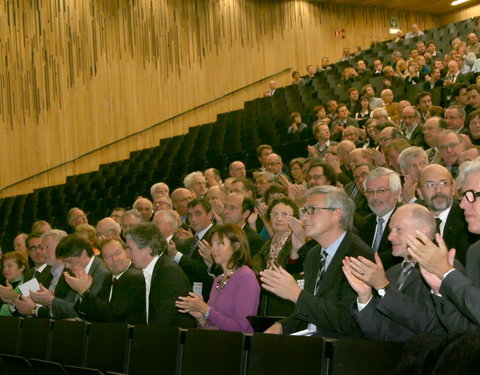 Officiële opening van het Universiteitsforum (Ufo) in de Sint-Pietersnieuwstraat-30460