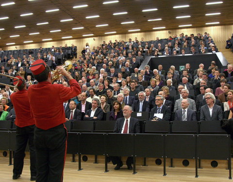 Officiële opening van het Universiteitsforum (Ufo) in de Sint-Pietersnieuwstraat-30464