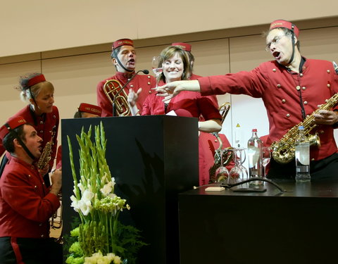 Officiële opening van het Universiteitsforum (Ufo) in de Sint-Pietersnieuwstraat-30473